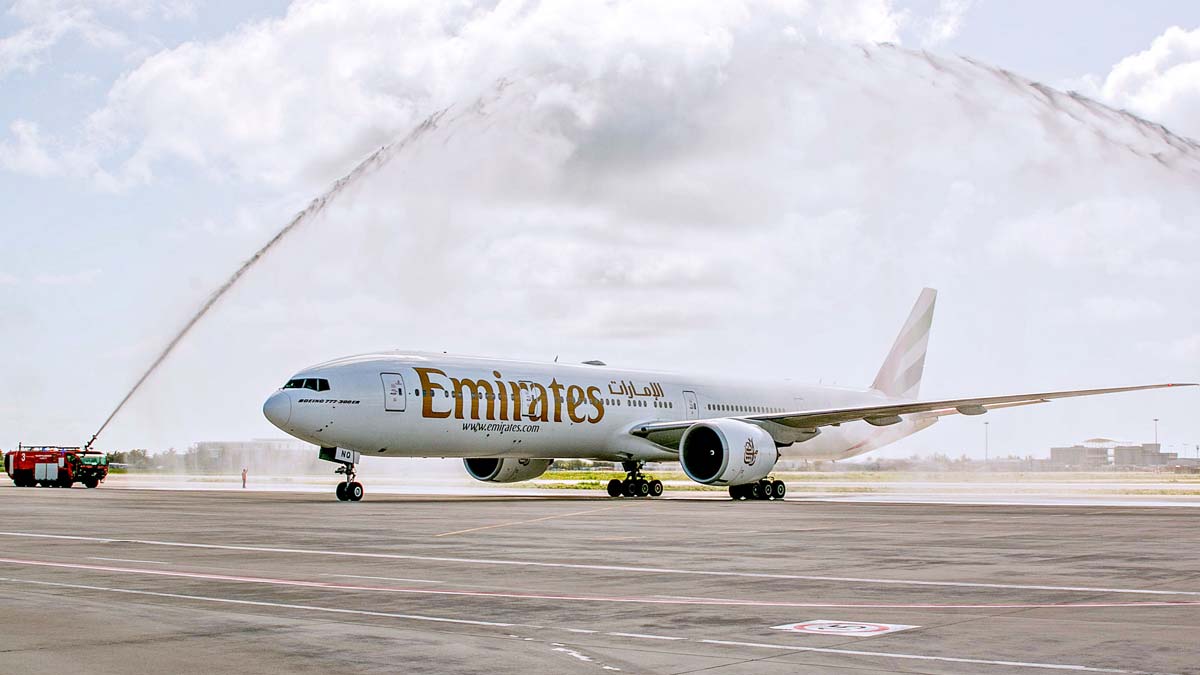 Emirates 35 years in Maldives