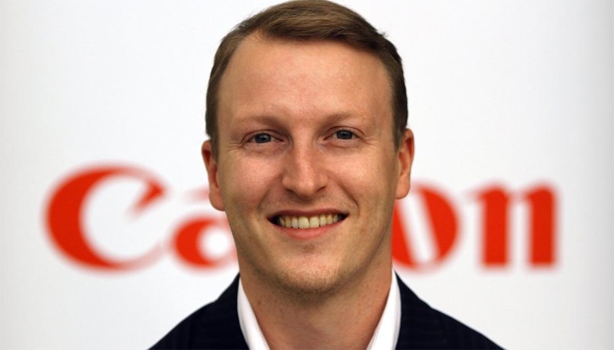 Andy Tomkins, Canon EMEA Sustainability Engagement Manager
