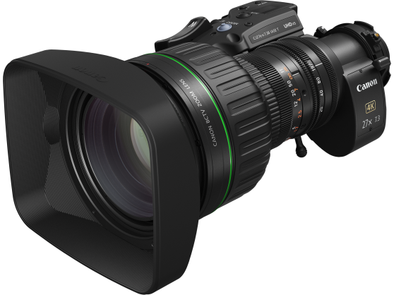 Canon Introduces Next Generation Portable Zoom Lens for 4k Broadcast Cameras 